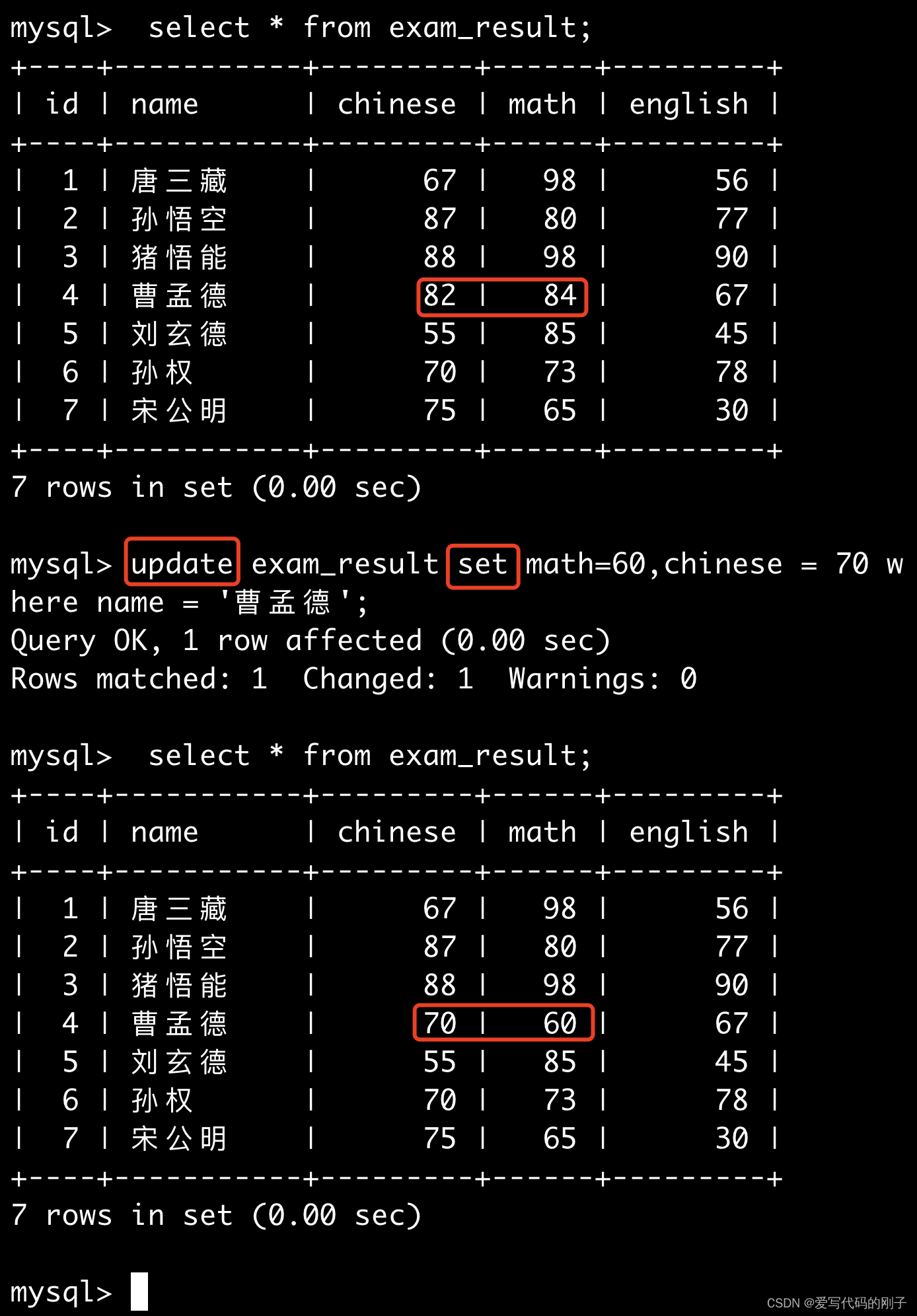 【MySQL】基本查询（2）,在这里插入图片描述,第2张