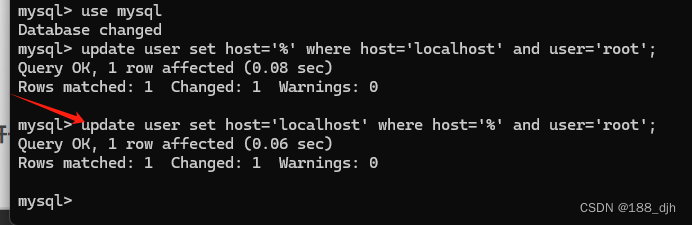 mysql 报错 ERROR 1396 (HY000): Operation ALTER USER failed for root@localhost 解决方案,在这里插入图片描述,第6张