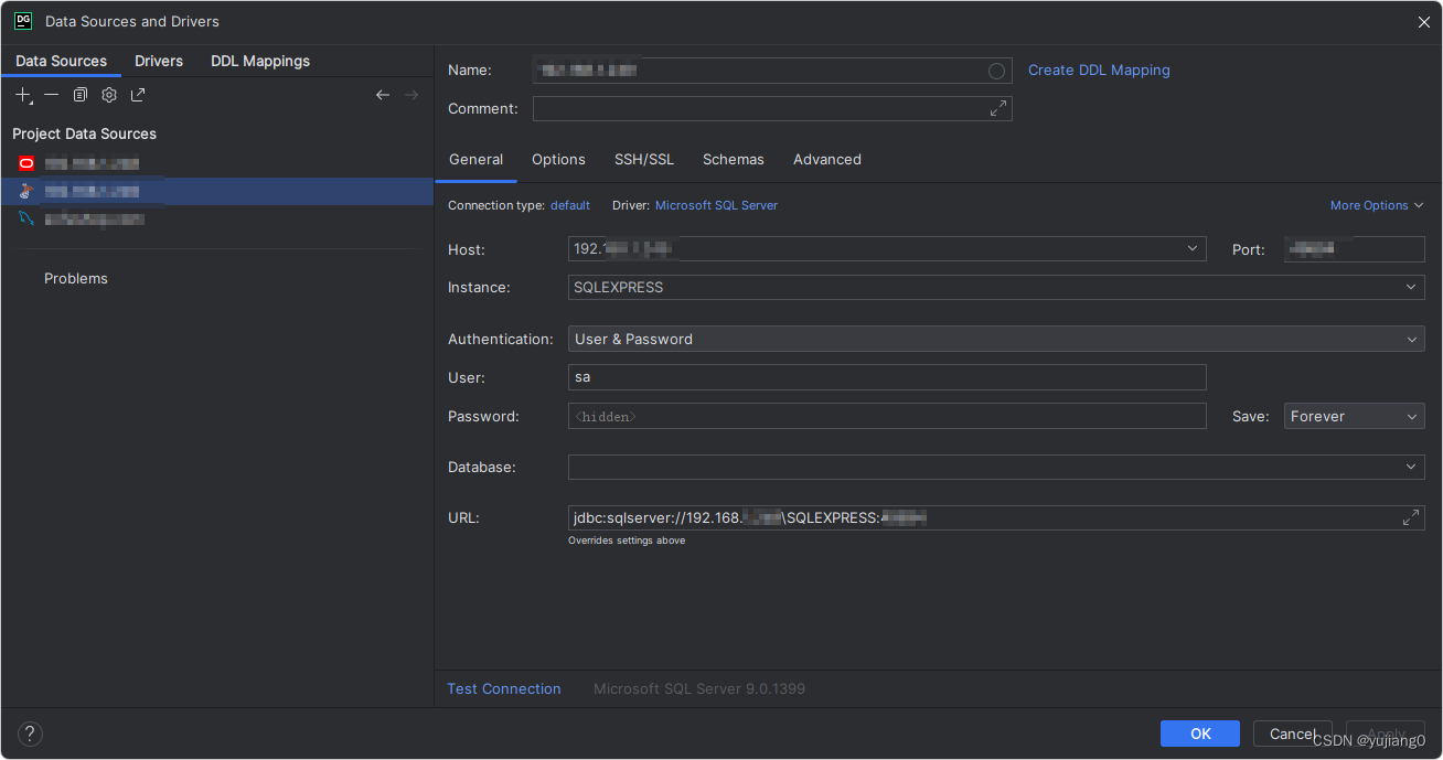 DataGrip2023配置连接Mssqlserver、Mysql、Oracle若干问题解决方案,第1张