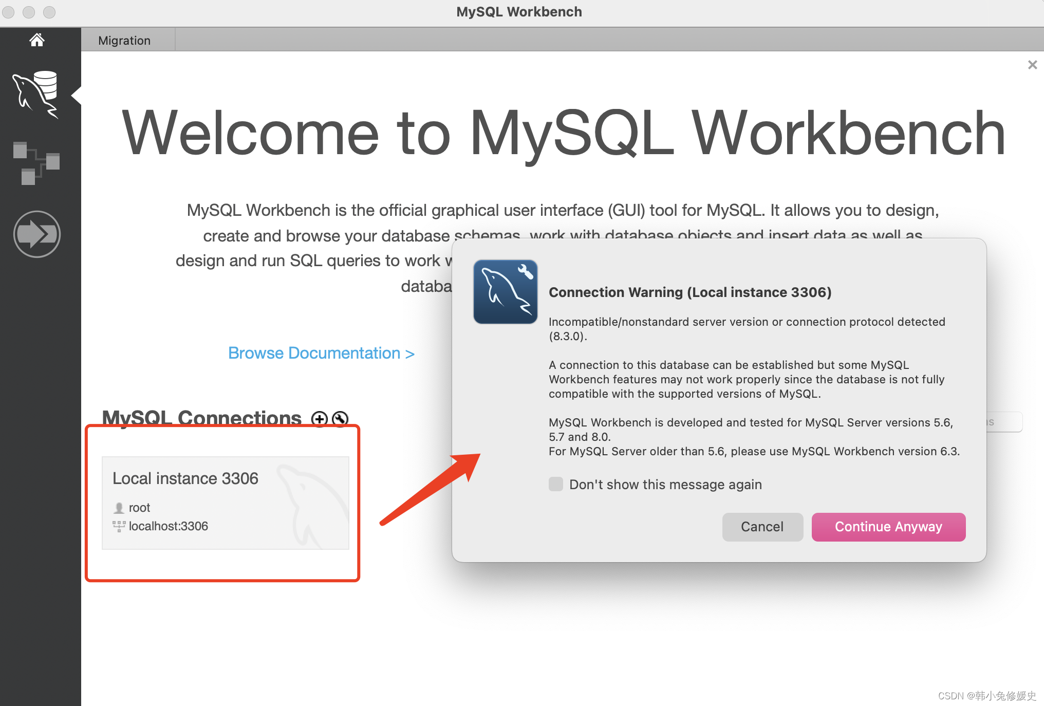 Mac安装及配置MySql及图形化工具MySQLworkbench安装,在这里插入图片描述,第10张